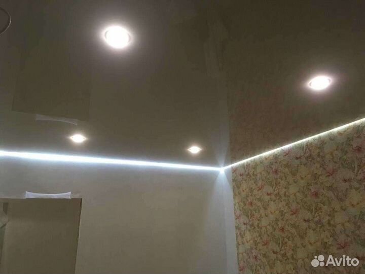 Натяжные потолки установка