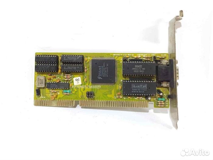 Видеокарта ISA Trident tvga9000B HNG2tptvga06X4CT2