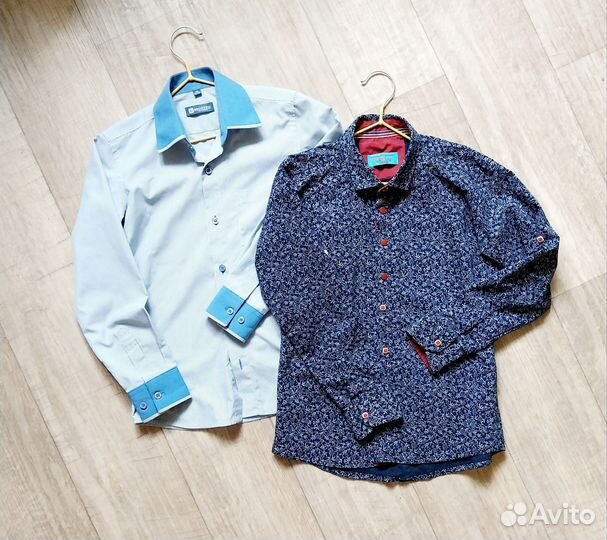 Рубашки на мальчика 122-128