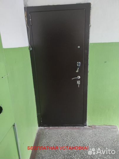 Дверь входная с высокой шумоизоляцией