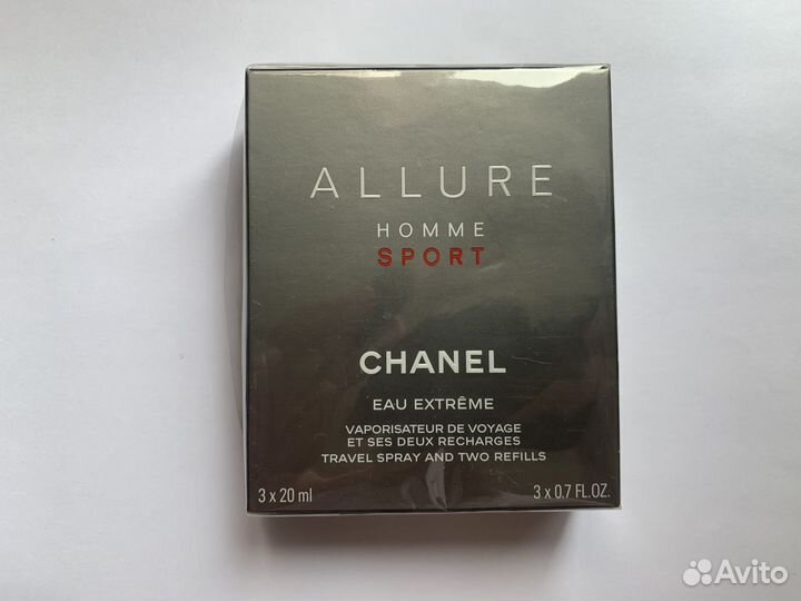 Мужская туалетная вода chanel allure homme sport