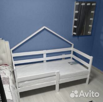 Кроватка Терем Инк берёза от 2х лет с бортиком