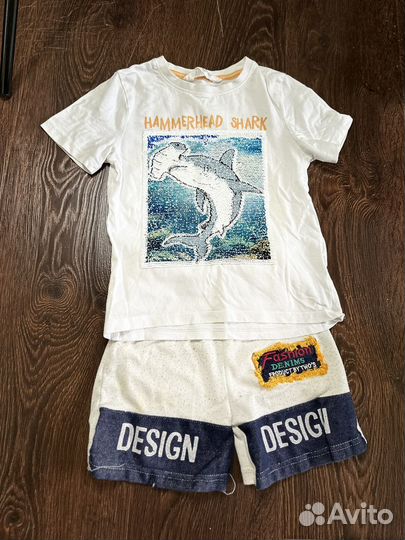 Вещи пакетом на мальчика 110 116