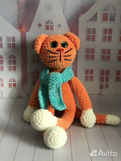 Вязаные игрушки ручной работы