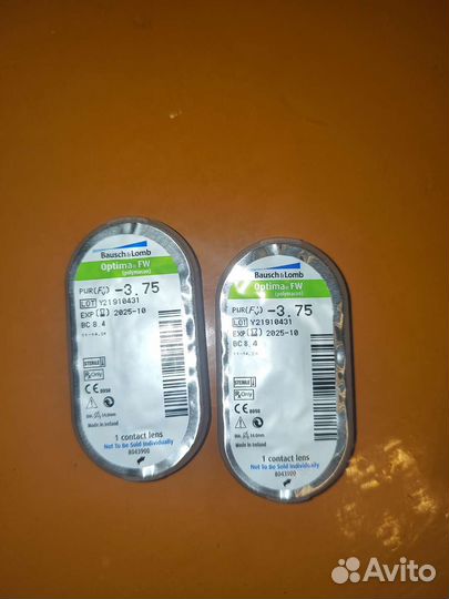 Контактные линзы Bausch Limb Optima