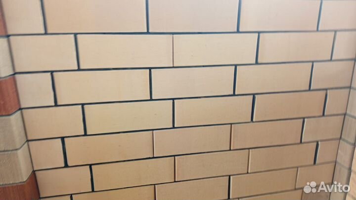 Кирпич лицевой пустотелый Сливки Гладкие фурбау