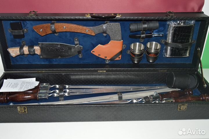 Наборы шампуров в кейсах