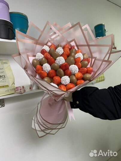 Клубника в бельгийском шоколаде набор