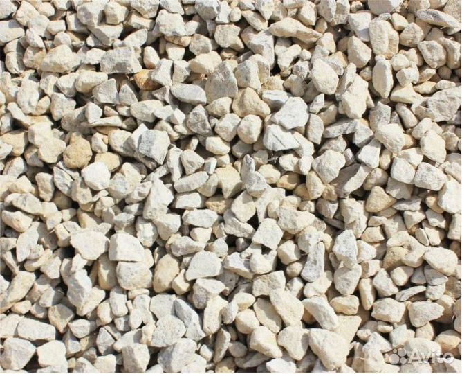 Щебень известковый 40-80