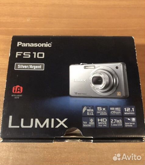 Фотоаппарат Panasonic Lumix DMC-FS10
