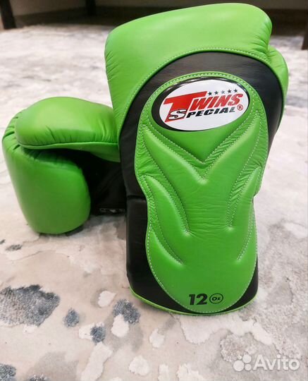 Перчатки Twins Special bgvl-6 light green-black