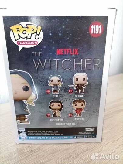 Funko POP THE Witcher Ciri 1191 Yennefer 1193