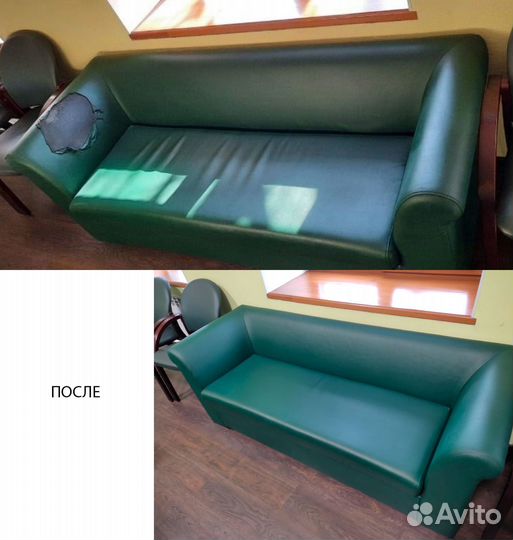 Перетяжка и ремонт мягкой мебели