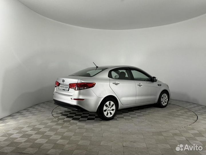 Kia Rio 1.6 МТ, 2016, 49 573 км