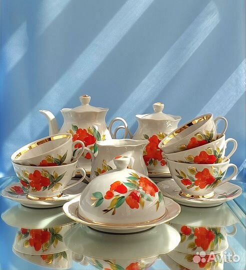 Сервиз чайный Светловодск(Крэмгесовский фз)