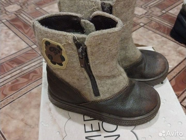 Ботинки зимние для мальчика 28, 26, 25