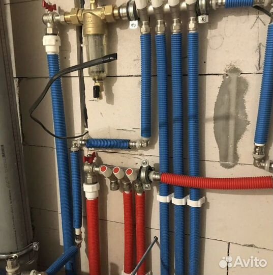 Сантехник,тёплый пол,отопление,котельные