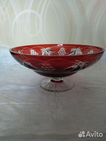 Рубиновое красное стекло СССР