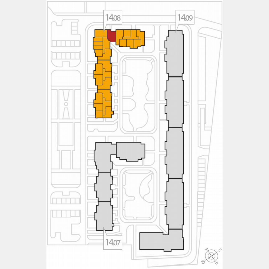 2-к. квартира, 65,7 м², 8/8 эт.