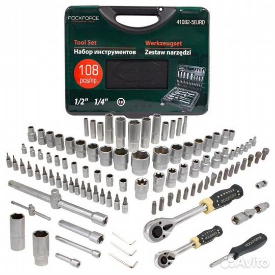 Набор инструмента 108 предметов 41082-5 RockForce