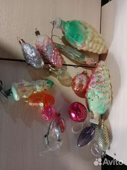 Елочные игрушки СССР