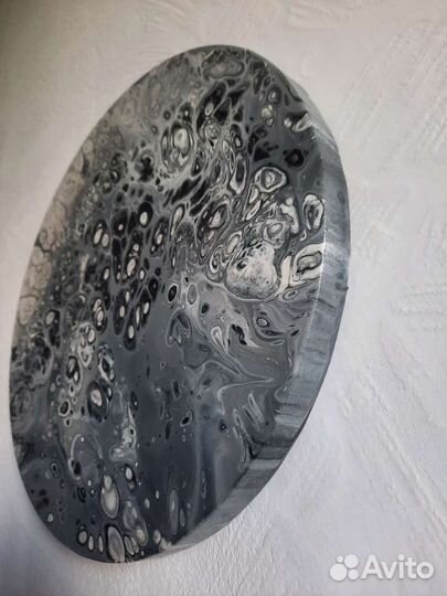 Круглая интерьерная картина