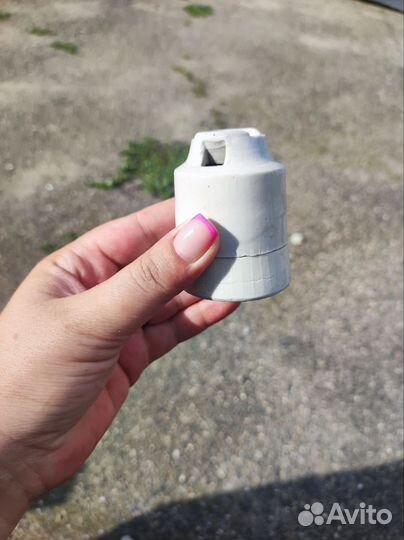 Патрон советский, керамический