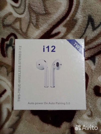 Беспроводные наушники i12