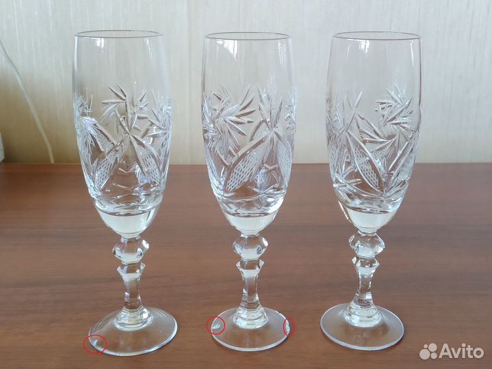 Бокалы, фужеры, рюмки, стопки, креманки (СССР)