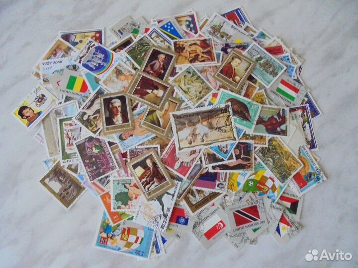 380 новых зарубежных марок без ПОВТОРОВ