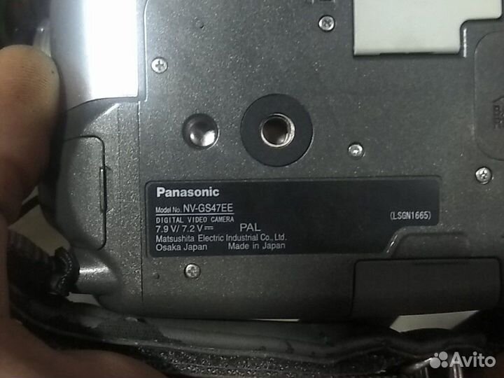 Видеокамера panasonic nv-gs47ee
