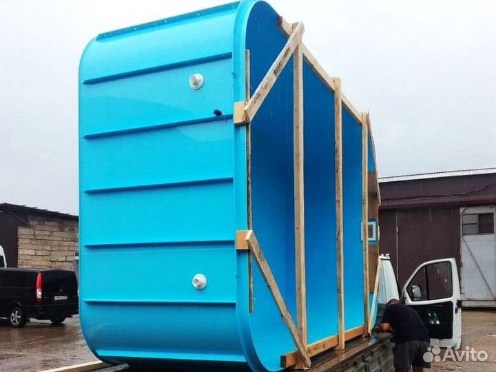 Бассейн 5x3 полипропиленовый