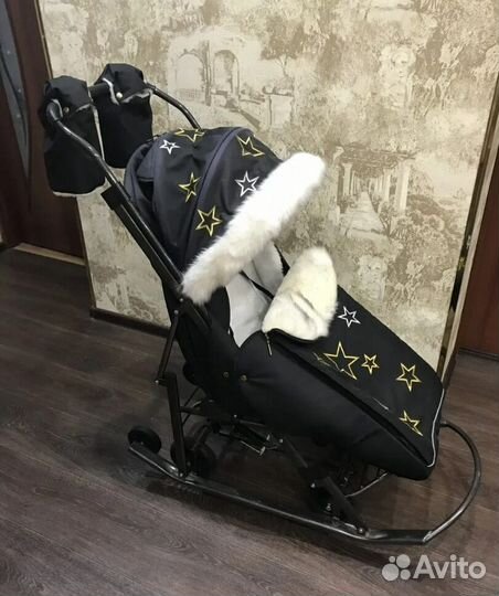 Коляска санки pikate