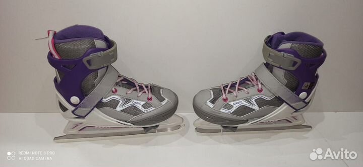 Коньки детские раздвижные 32 35