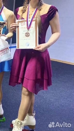 Платье для фигурного катания 44-46