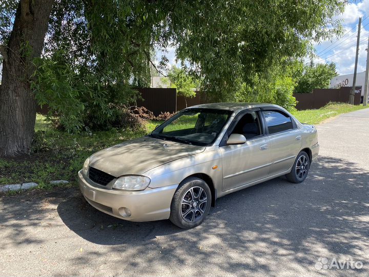 Kia Spectra 1.6 МТ, 2008, битый, 164 000 км