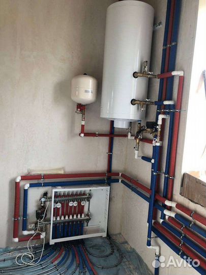 Монтаж теплого водяного пола и система отопления