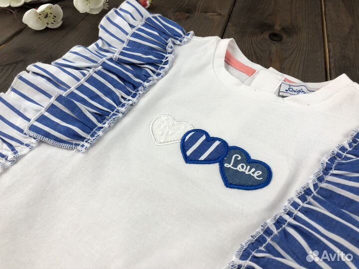 Костюм с шортами для девочки Original Marines