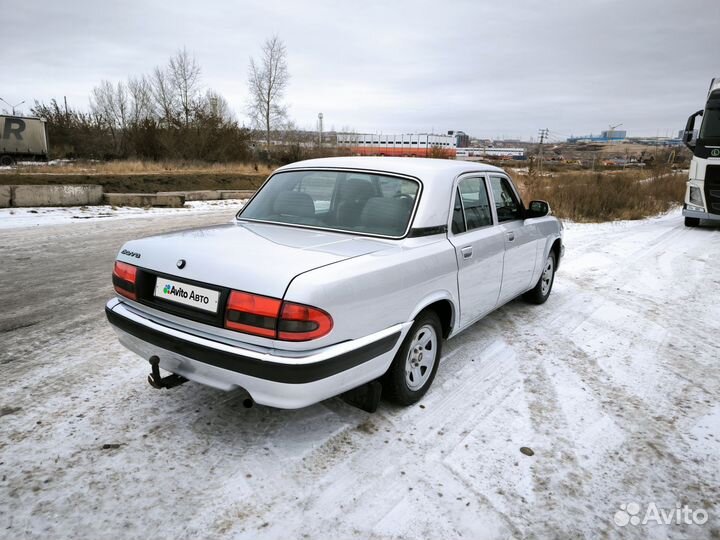 ГАЗ 31105 Волга 2.4 МТ, 2007, 85 500 км