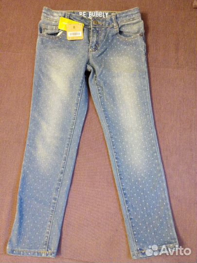 Новые джинсы на девочку,Grazy8 размер 8 лет