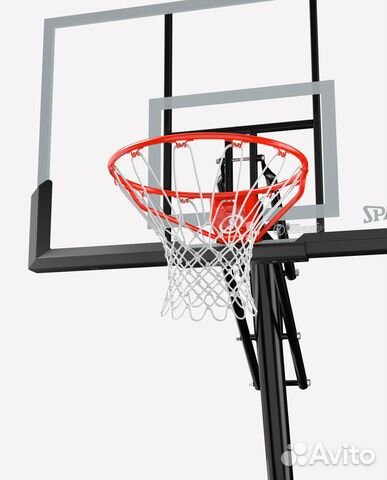 Баскетбольная стойка мобильная, акрил Spalding 54’
