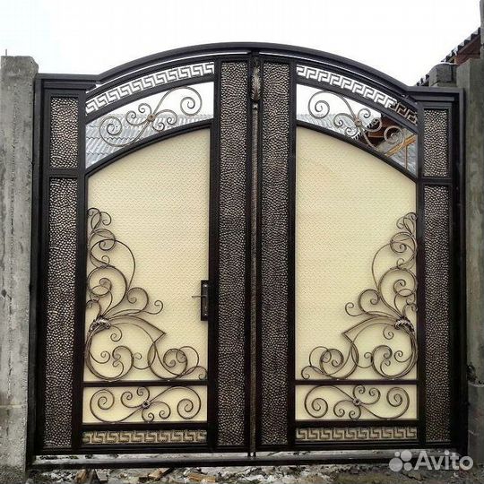 Кованые ворота