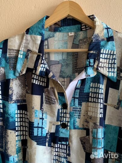 Рубашка удлиненная большие размеры новая