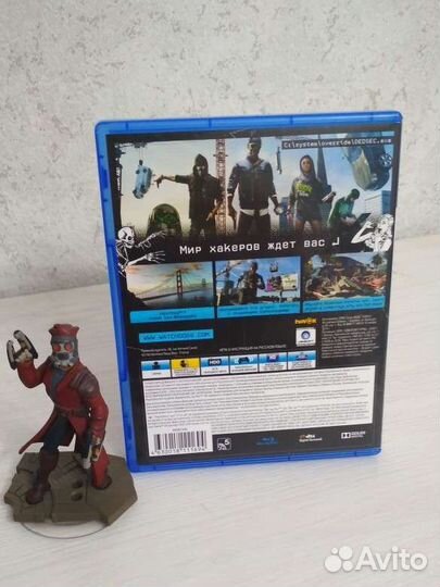 Watch Dogs 2, лицензионный диск для Ps4 ps5