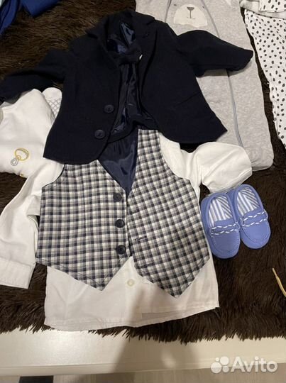 Детские вещи от0-12мес