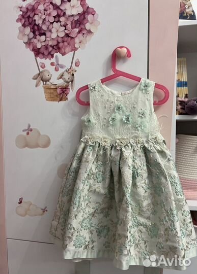 Детское нарядное платье 104