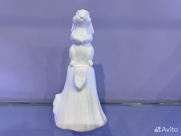 Колокольчик-Зайчик(Кролик)фарфор