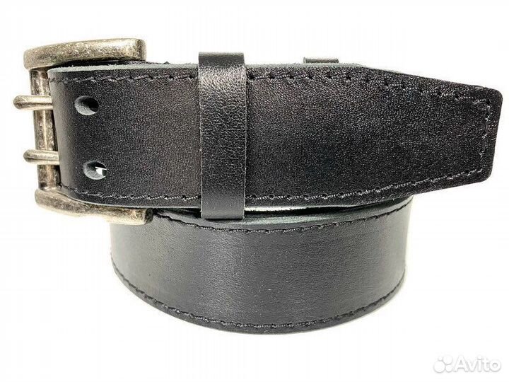 Ремень кожаный “Bear” 750 две застёжки