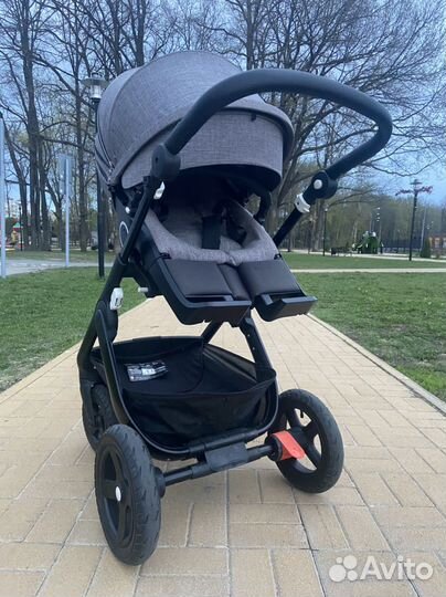 Коляска Stokke Trailz V6 серая