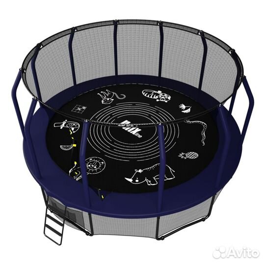 Батут unix line supreme game 16 ft (blue)